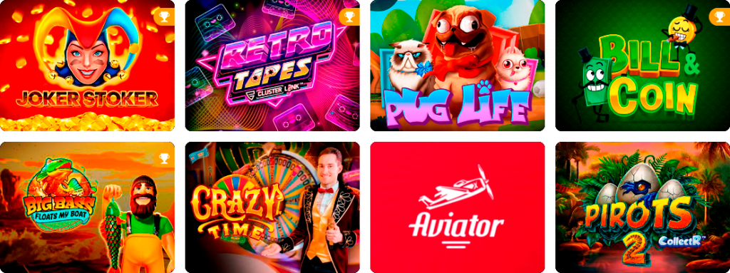 Play the Best Games from Stelario Casino