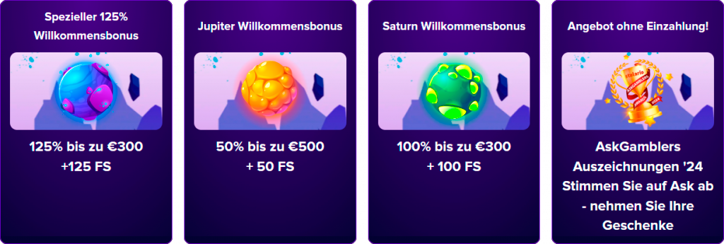 Erhalten Sie einen Willkommensbonus im Stelario Casino